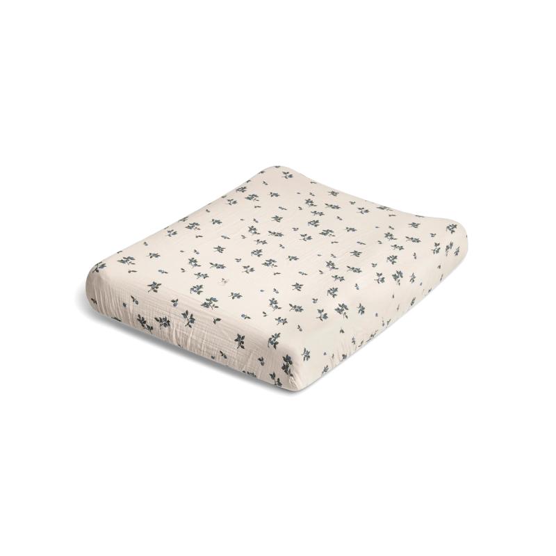 Housse de matelas à langer en mousseline