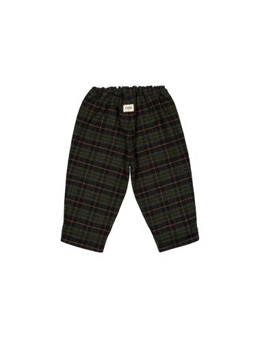 Pantalon NINI - Tartan Bleu Marine