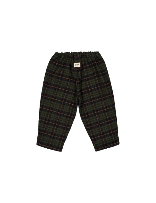 Pantalon NINI - Tartan Bleu Marine