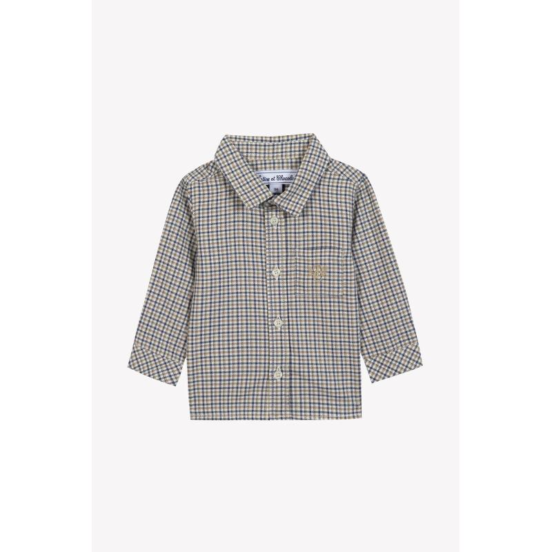 Chemise - Ecorce à carreaux