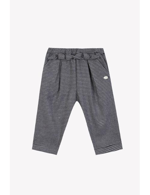 Pantalon - Marine vichy