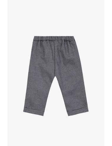 Pantalon - Marine vichy