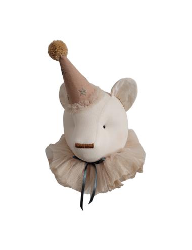 Ours - Beige avec chapeau étoilé