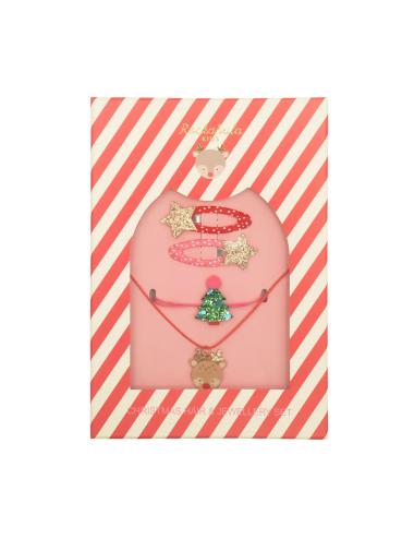 Coffret cheveux et bijoux de Noel