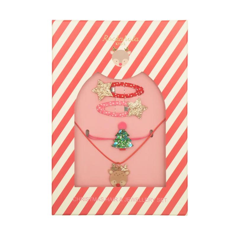 Coffret cheveux et bijoux de Noel
