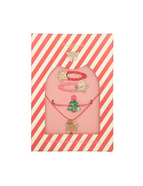 Coffret cheveux et bijoux de Noel