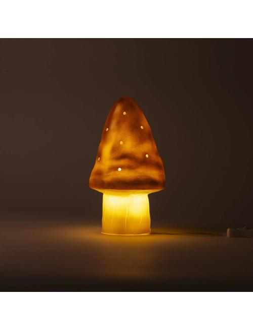 Lampe Champignon Petit Cuivre