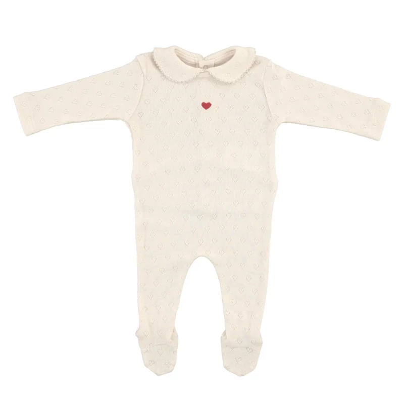 Pyjama - Red Heart Pointelle