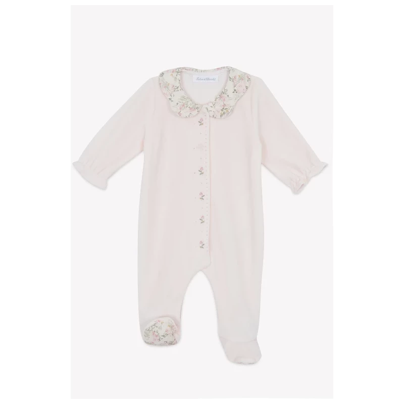 Pyjama en velours - Jardin hivernal
