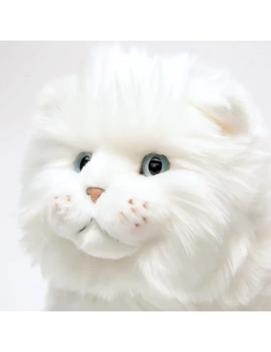 Chat Oscar Assis Blanc 30 cm