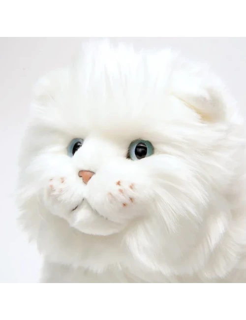 Chat Oscar Assis Blanc 30 cm