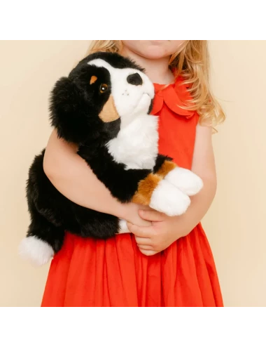 Chien Ferdinand Bouvier Allongé 28 cm