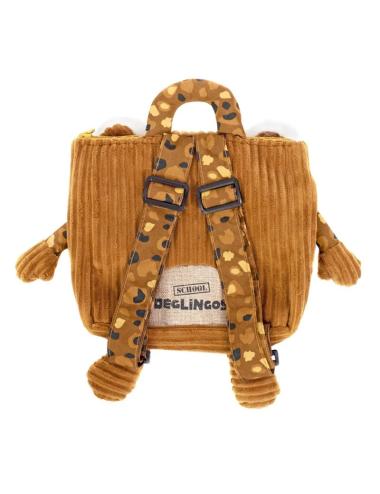 Sac à dos velours côtelé - Speculos le tigre