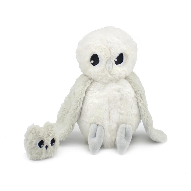 Chouette polaire maman/bébé - Ptitpotos