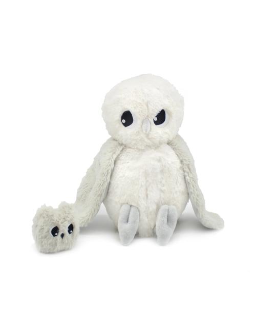 Chouette polaire maman/bébé - Ptitpotos