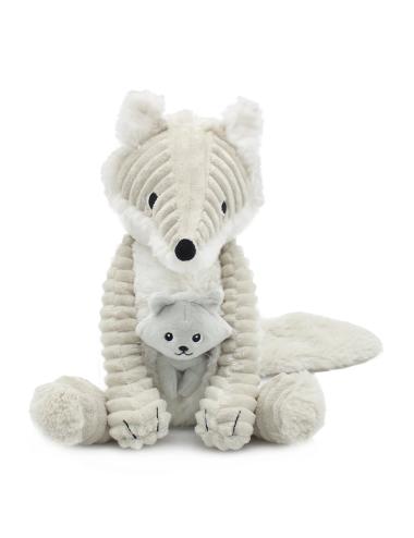 Renard arctique maman/bébé - Ptitpotos