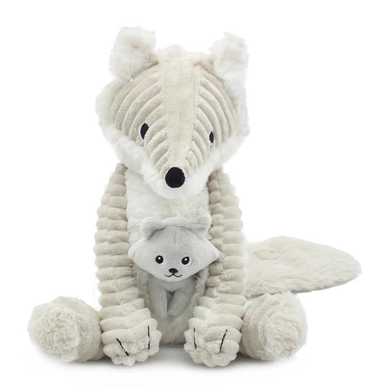 Renard arctique maman/bébé - Ptitpotos