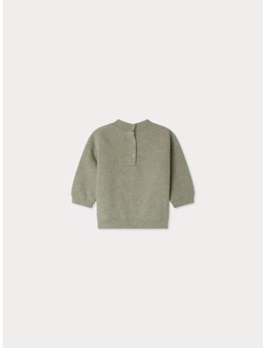 Sweat mixte Dady avec logo Héritage Bonpoint brodé en coton biologique