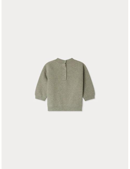 Sweat mixte Dady avec logo Héritage Bonpoint brodé en coton biologique