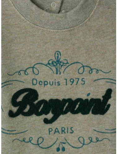 Sweat mixte Dady avec logo Héritage Bonpoint brodé en coton biologique