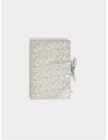 Couverture imprimée pour carnet de santé Ebba en coton enduit