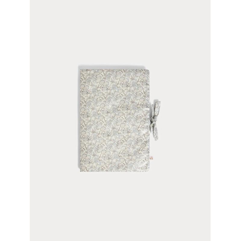 Couverture imprimée pour carnet de santé Ebba en coton enduit