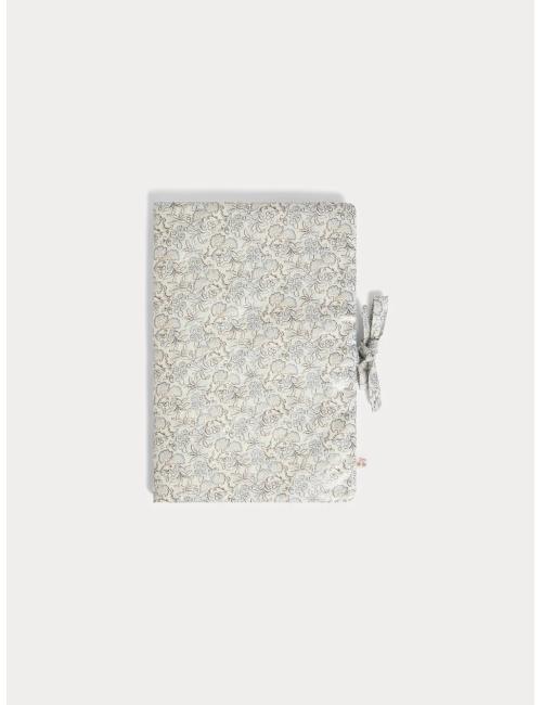 Couverture imprimée pour carnet de santé Ebba en coton enduit
