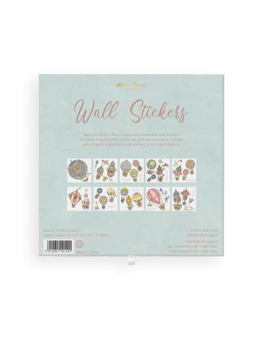 Stickers repositionnables - Hot air balloons