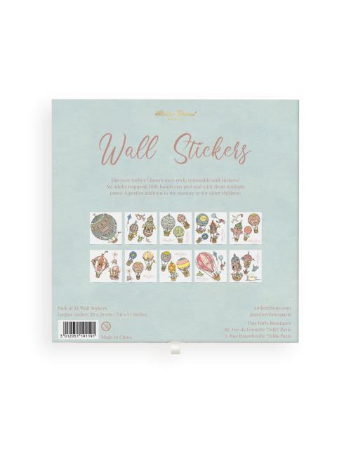 Stickers repositionnables - Hot air balloons