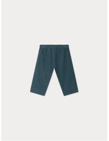 Pantalon mixte Dandy en velours de coton biologique vert