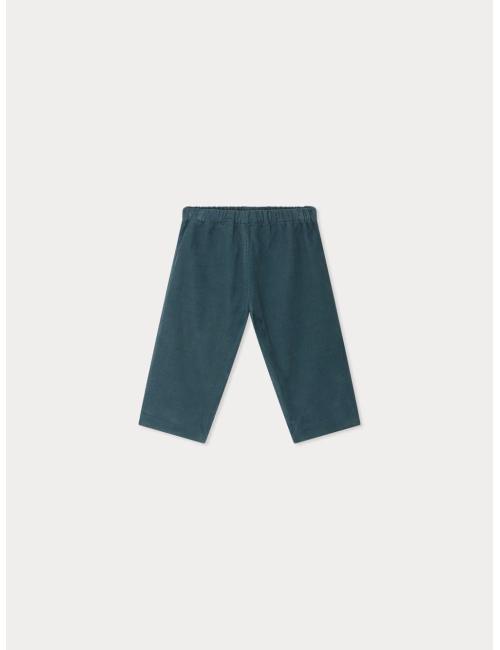 Pantalon mixte Dandy en velours de coton biologique vert