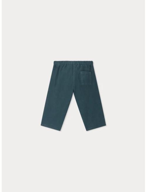 Pantalon mixte Dandy en velours de coton biologique vert