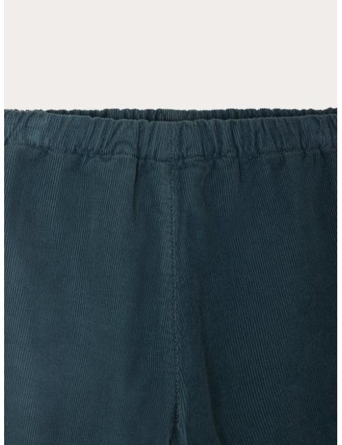 Pantalon mixte Dandy en velours de coton biologique vert