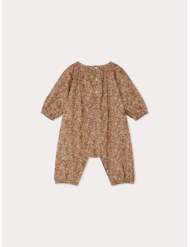 Combinaison Jia smockée en tissu Liberty en coton biologique