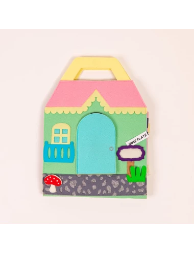 Quiet Book - Travel Bundy  Doll House