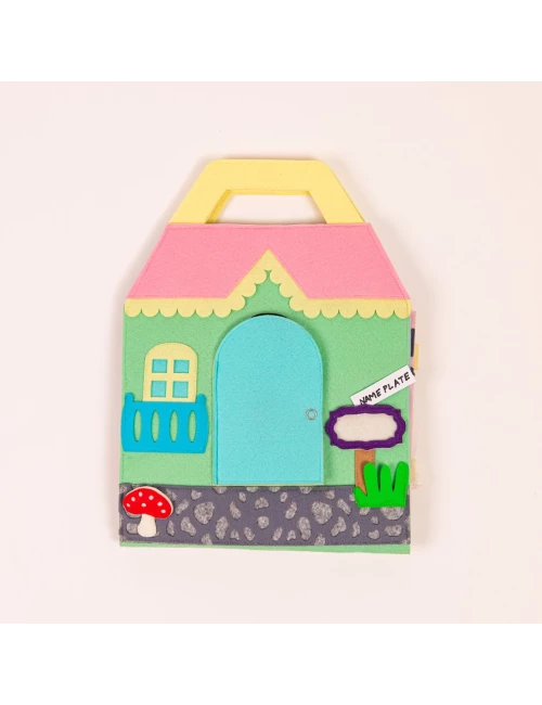 Quiet Book - Travel Bundy  Doll House