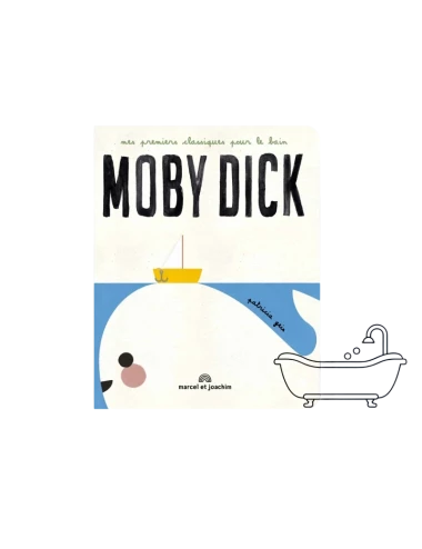 Moby Dick - Dès la naissance (Livre de bain)