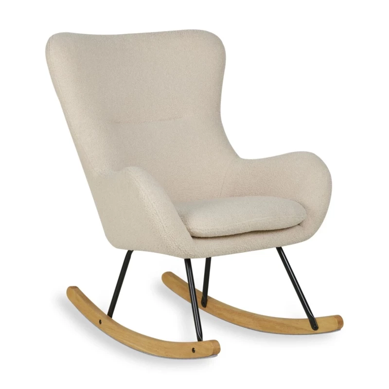 Rocking Chair Basic Bouclé - Sheep Beige
