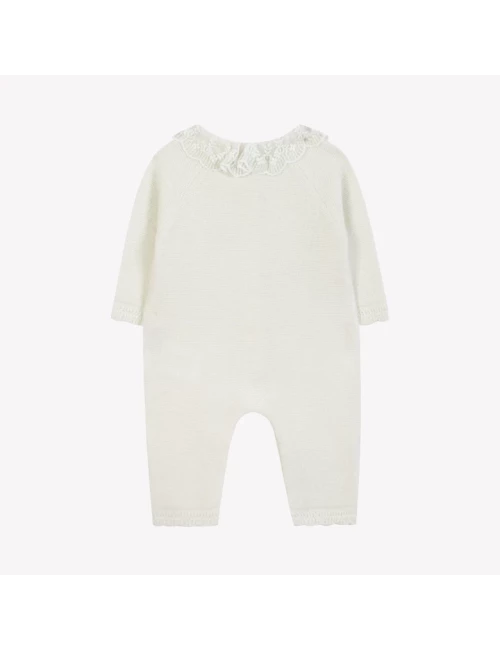 Combinaison longue - Col dentelle