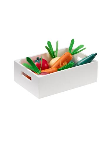 Cagette de légumes mélangés