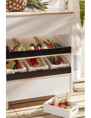 Cagette de légumes mélangés