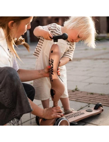 Trottinette évolutive - HIGHWAYKICK 1 PUSH and GO Mocha