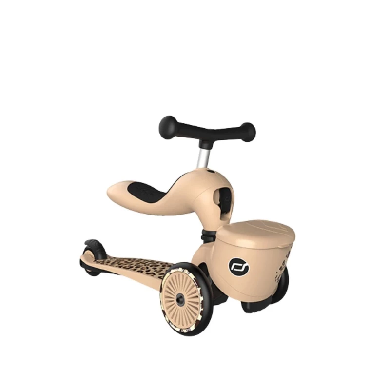 Porteur évolutif Trottinette - HIGHWAYKICK 1 - LIFESTYLE Léopard