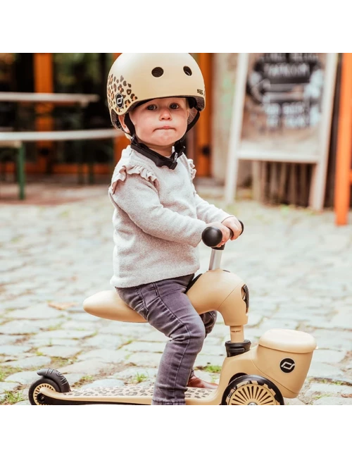 Porteur évolutif Trottinette - HIGHWAYKICK 1 - LIFESTYLE Léopard