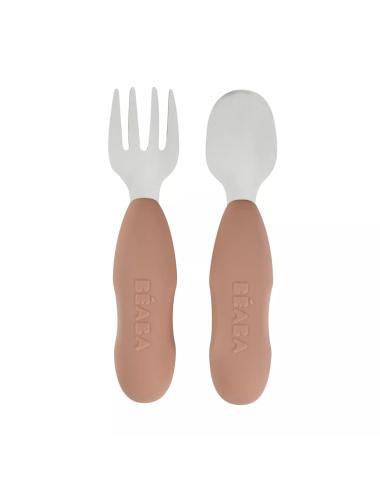 Lot de 2 pré-couverts inox