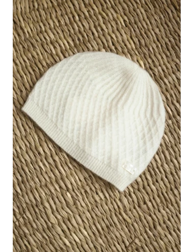 Bonnet - Ecru cachemire