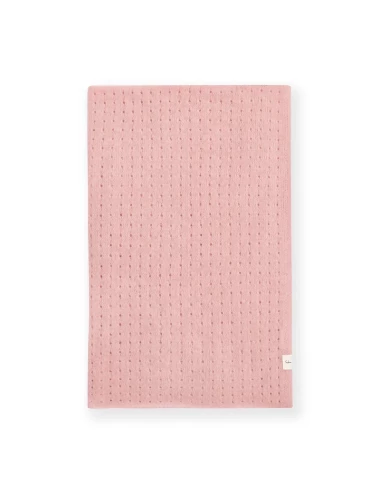 Couverture pointelle en cachemire