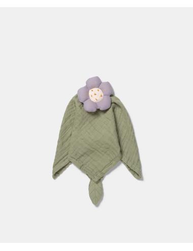 Doudou Fleur - Forest Green