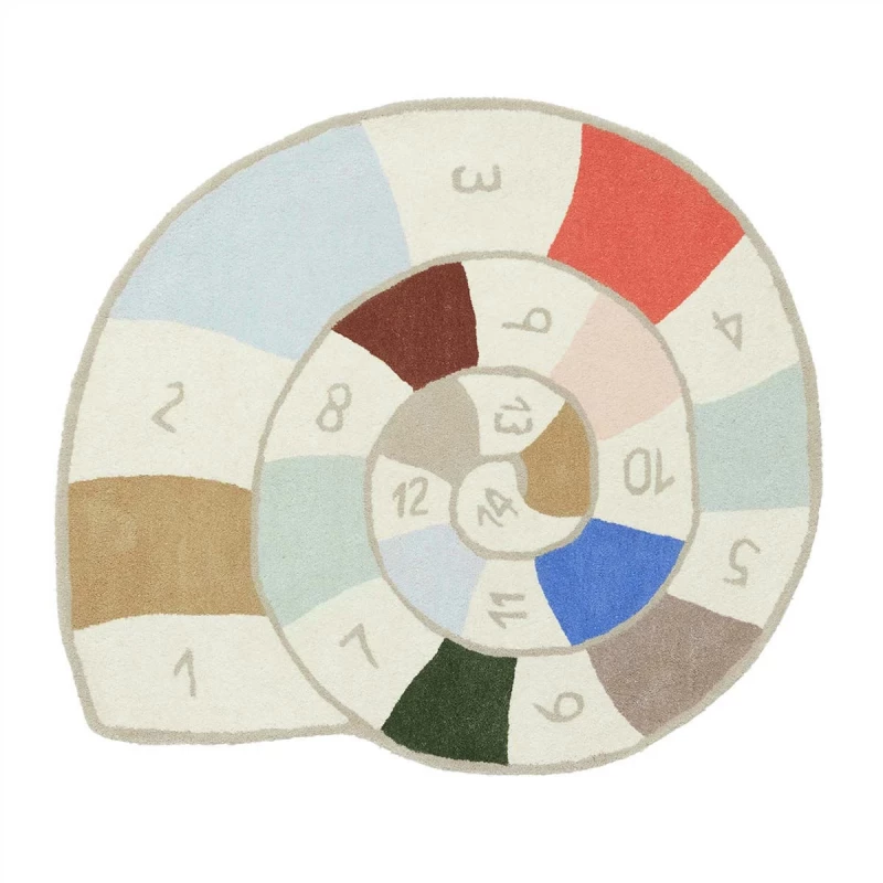 Nautilus Hopscotch Rug