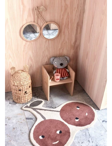 Cherry Tufted Rug